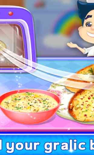 Garlic Bread Maker - Food cooking game 3