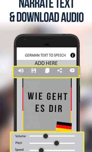 German Text to Speech – Text Reader 2