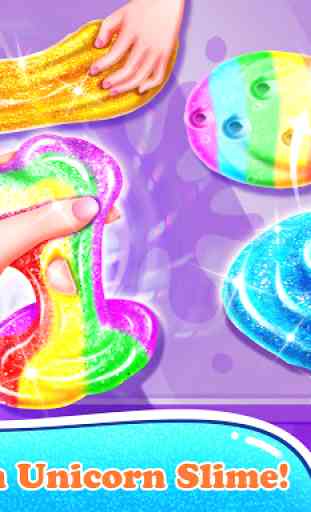 Giant Unicorn Slime Simulator-Rainbow Slime Games 4
