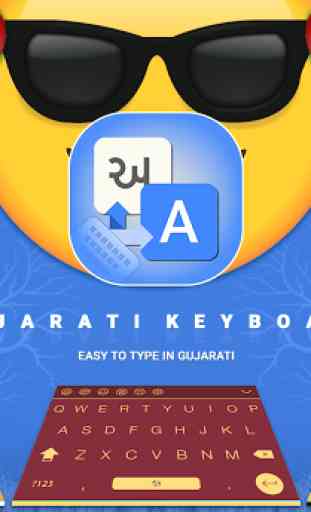 Gujarati Keyboard : Easy Gujarati Typing 1