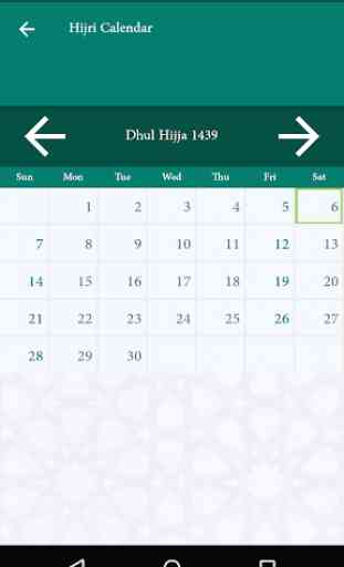 Hijri Calendario + Edad + Cumpleaños 2