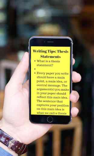 HOW TO WRITE A THESIS 2