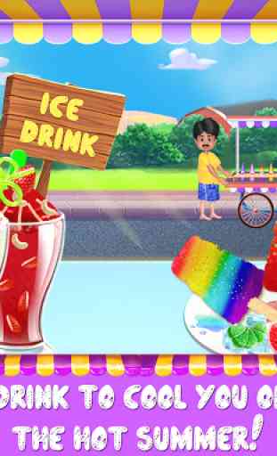 Indian Ice Gola Maker - Rainbow Ice Slush Maker 2