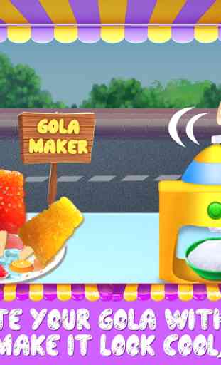 Indian Ice Gola Maker - Rainbow Ice Slush Maker 3