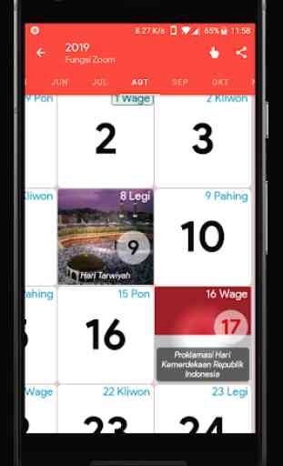 Indonesia Calendar - Holiday & Note (Calendar 2020 3