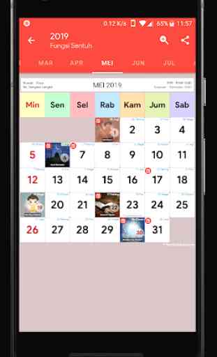 Indonesia Calendar - Holiday & Note (Calendar 2020 4