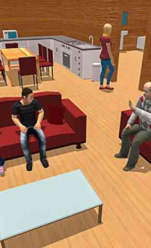 Ingeniero virtual: feliz vida familiar Simulador 1