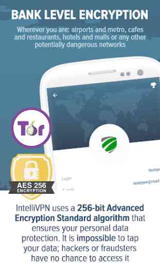 IntelliVPN - Unlimited VPN | VPN +Tor 4