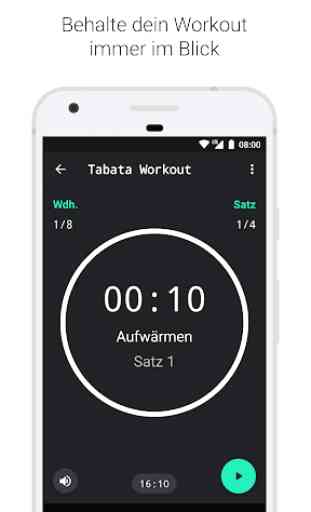 Intency - Intervall Timer, HIIT, Tabata, Workouts 3