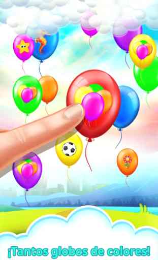 Juegos de estallar globos para bebes 3