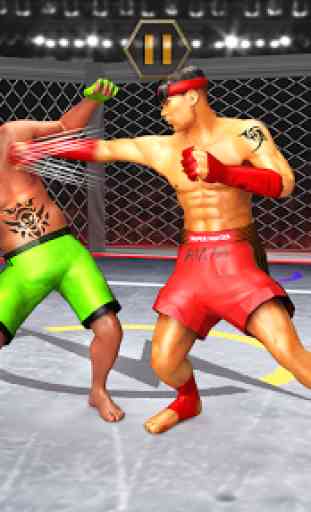 Kárate Lucha Kung Fu Combatiente Tigre MMA Lucha 1