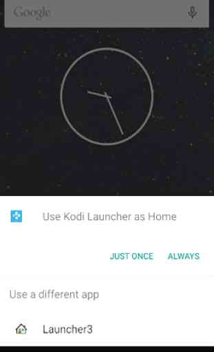 Launcher for KODI 2