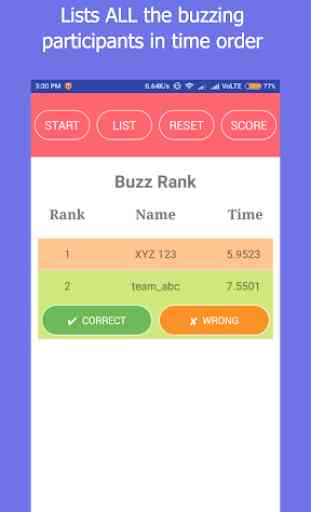 LightSpeed Quiz Buzzer 2