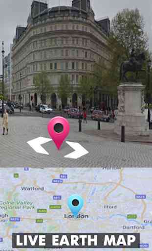 Live Street View: Earth Map,Rout find nearby place 3