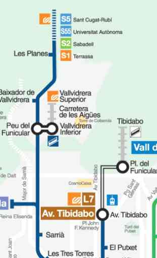 Mapa del Metro de Barcelona 2019 4