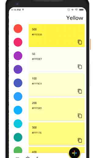 Material Design Color Palettes : Extract, Picker 2