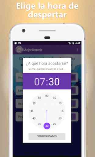 MejorDormir, calculadora de ciclos de sueño 3