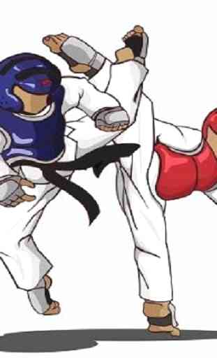 Movimiento de taekwondo 1