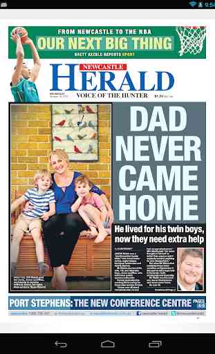 Newcastle Herald Digital Paper 1