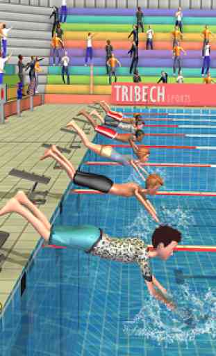 Niños Torneo de natación Campeonato Mundial 1