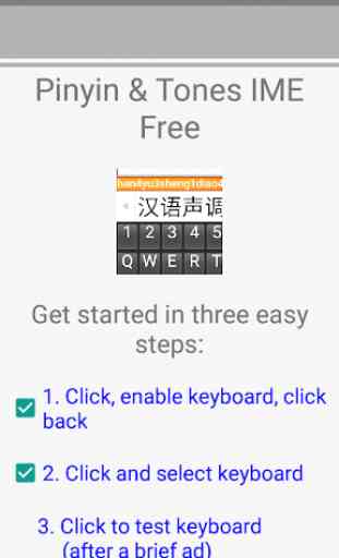 Pinyin and Tones IME Chinese Keyboard (resizable) 2