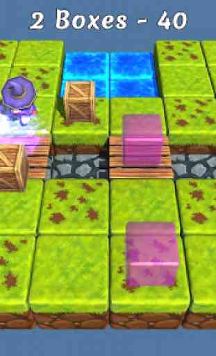 Push Box Magic - Fantasy 3D Sokoban Game 3