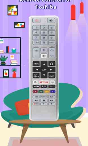Remote Control For Toshiba 3