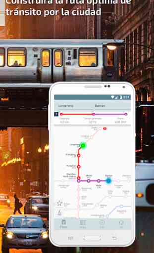 Shenzhen Guía de Metro y interactivo mapa 2