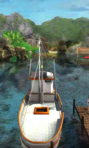 Simulador de conducción de barcos de pesca 3