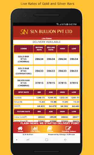 SLN Spot - Chennai & Coimbatore - Gold Bars 1