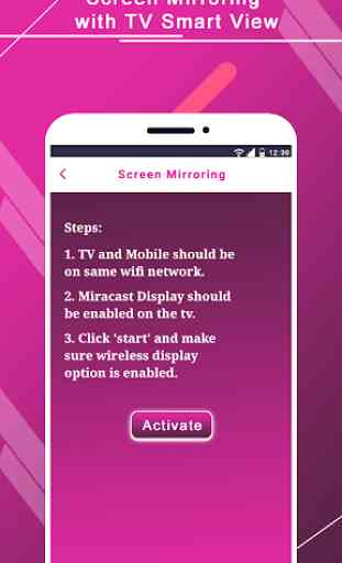 Smart View : Screen Mirroring with TV 1