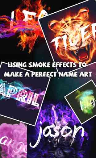 Smoke Effect Name Avatar Free - 3D Text Art 1