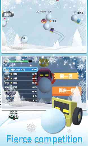 Snowmobile Battle-fun snowball collision .IO Games 2