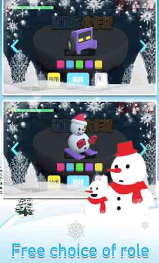 Snowmobile Battle-fun snowball collision .IO Games 3