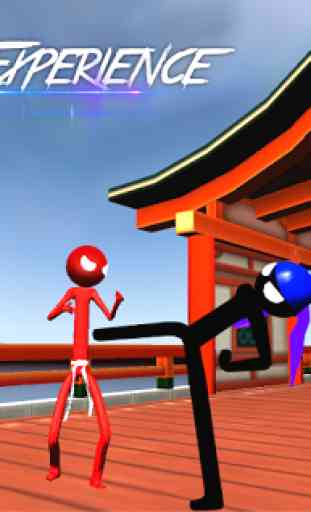 Stickman Lucha Karate 3D 3