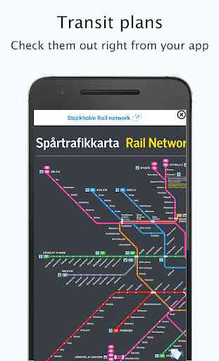 Stockholm Transport: SL routes, offline time & map 2