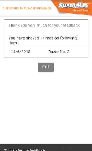 Super-Max Customer Shaving Experience 4