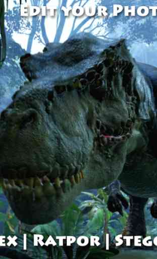 T-Rex Photo Editor: Jurassic Dinosaur World 2