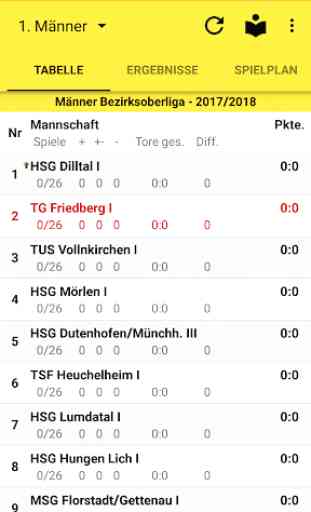 TG Friedberg Handball 1