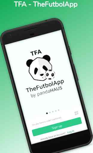 TheFutbolApp - TFA by pandaHAUS 1