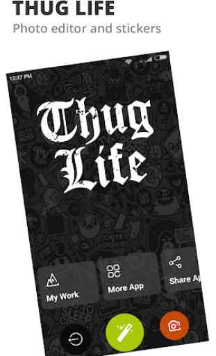 Thug Life Photo Maker  - 99 Thug 1