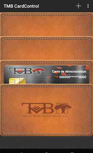 TMB Card Control 1