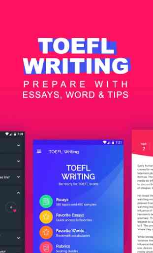 TOEFL Writing : Prepare with Essays, Words & Tips 1