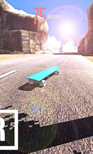True Longboard Skateboard game 1
