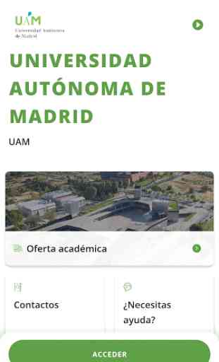 UAM App Universidad Autónoma de Madrid 1