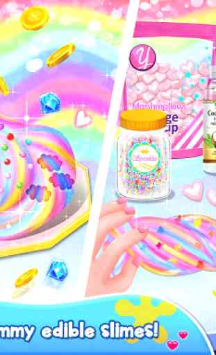 Unicorn Chef: Slime DIY Cooking Games for Girls 4