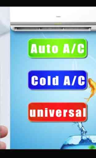 Universal AC remoto Control IR 1