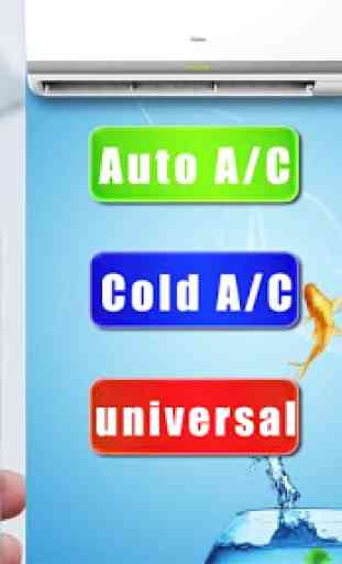 Universal AC remoto Control IR 4