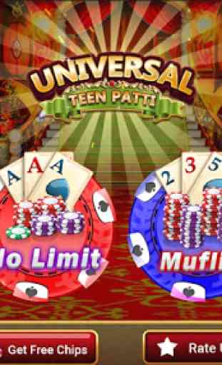 Universal Teen Patti - Indian Poker Game 2