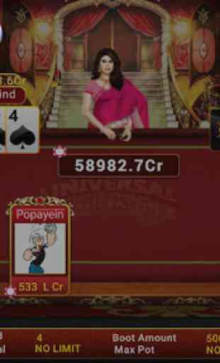Universal Teen Patti - Indian Poker Game 3